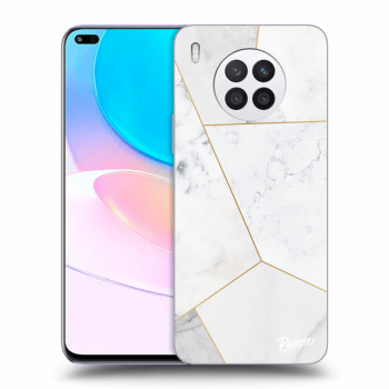 Ovitek za Huawei Nova 8i - White tile