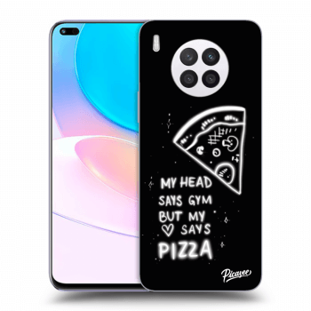 Picasee silikonski prozorni ovitek za Huawei Nova 8i - Pizza