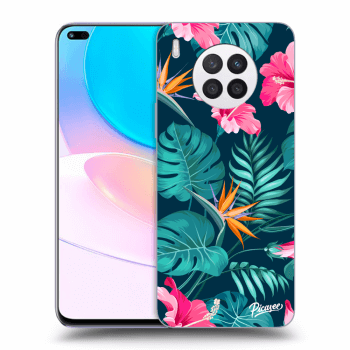 Ovitek za Huawei Nova 8i - Pink Monstera