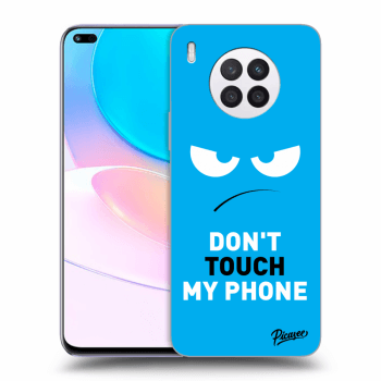 Ovitek za Huawei Nova 8i - Angry Eyes - Blue