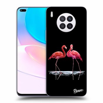 Ovitek za Huawei Nova 8i - Flamingos couple