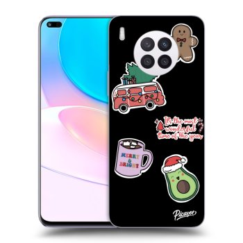 Ovitek za Huawei Nova 8i - Christmas Stickers