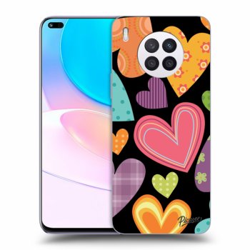 Ovitek za Huawei Nova 8i - Colored heart