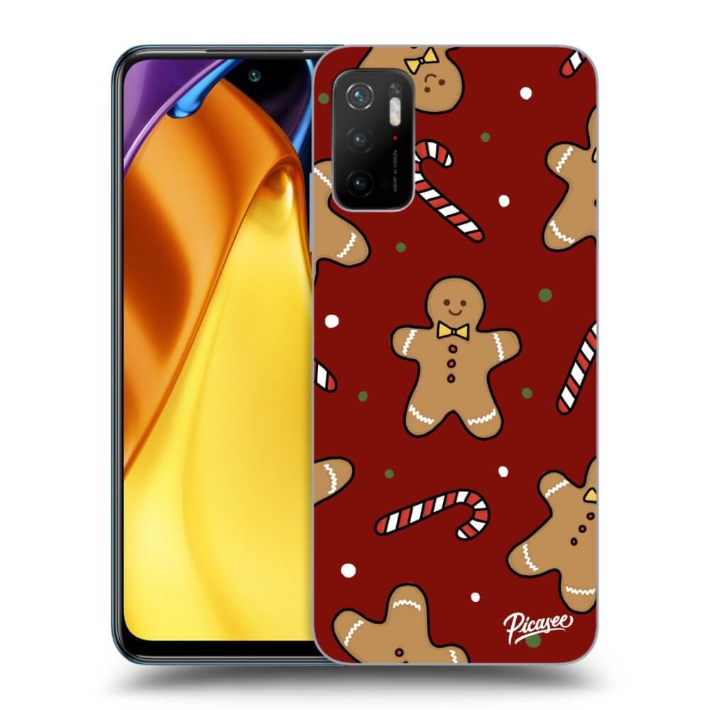 Picasee silikonski prozorni ovitek za Xiaomi Poco M3 Pro 5G - Gingerbread 2