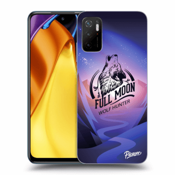 Picasee silikonski črni ovitek za Xiaomi Poco M3 Pro 5G - Wolf