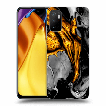 Ovitek za Xiaomi Poco M3 Pro 5G - Black Gold