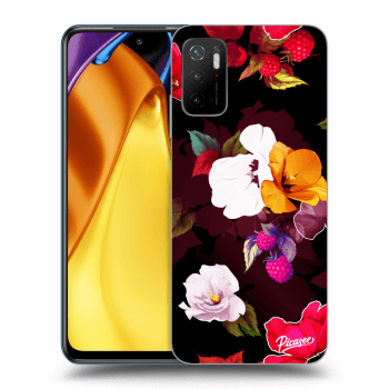 Ovitek za Xiaomi Poco M3 Pro 5G - Flowers and Berries