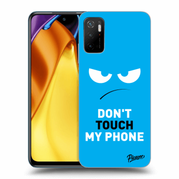 Ovitek za Xiaomi Poco M3 Pro 5G - Angry Eyes - Blue