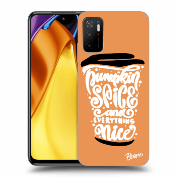 Ovitek za Xiaomi Poco M3 Pro 5G - Pumpkin coffee