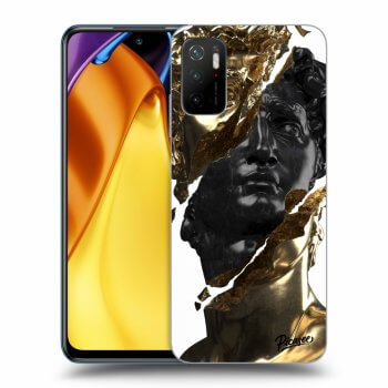 Ovitek za Xiaomi Poco M3 Pro 5G - Gold - Black