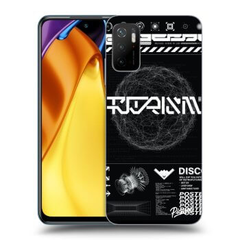 Picasee silikonski prozorni ovitek za Xiaomi Poco M3 Pro 5G - BLACK DISCO