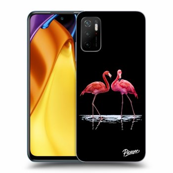 Ovitek za Xiaomi Poco M3 Pro 5G - Flamingos couple