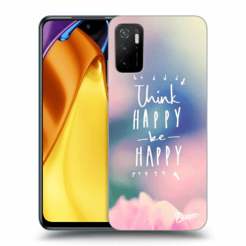 Ovitek za Xiaomi Poco M3 Pro 5G - Think happy be happy