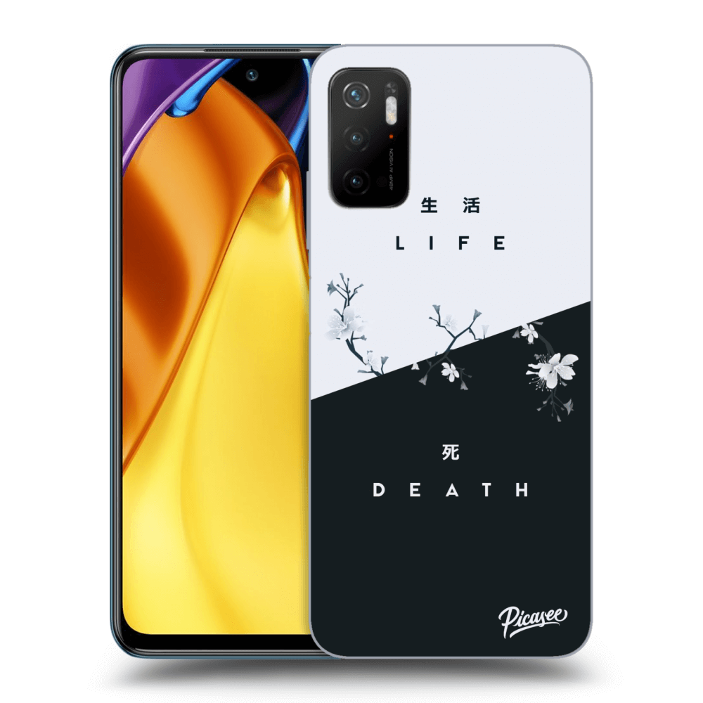 Picasee silikonski črni ovitek za Xiaomi Poco M3 Pro 5G - Life - Death