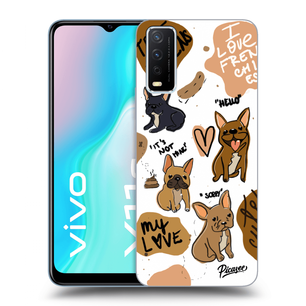 Picasee ULTIMATE CASE za Vivo Y11s - Frenchies