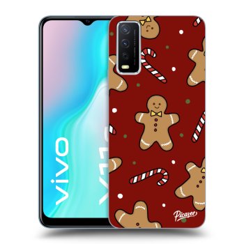 Picasee silikonski črni ovitek za Vivo Y11s - Gingerbread 2