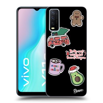 Ovitek za Vivo Y11s - Christmas Stickers