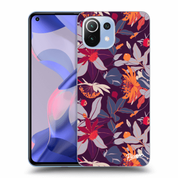 Ovitek za Xiaomi 11 Lite 5G NE - Purple Leaf