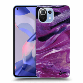 Picasee ULTIMATE CASE za Xiaomi 11 Lite 5G NE - Purple glitter
