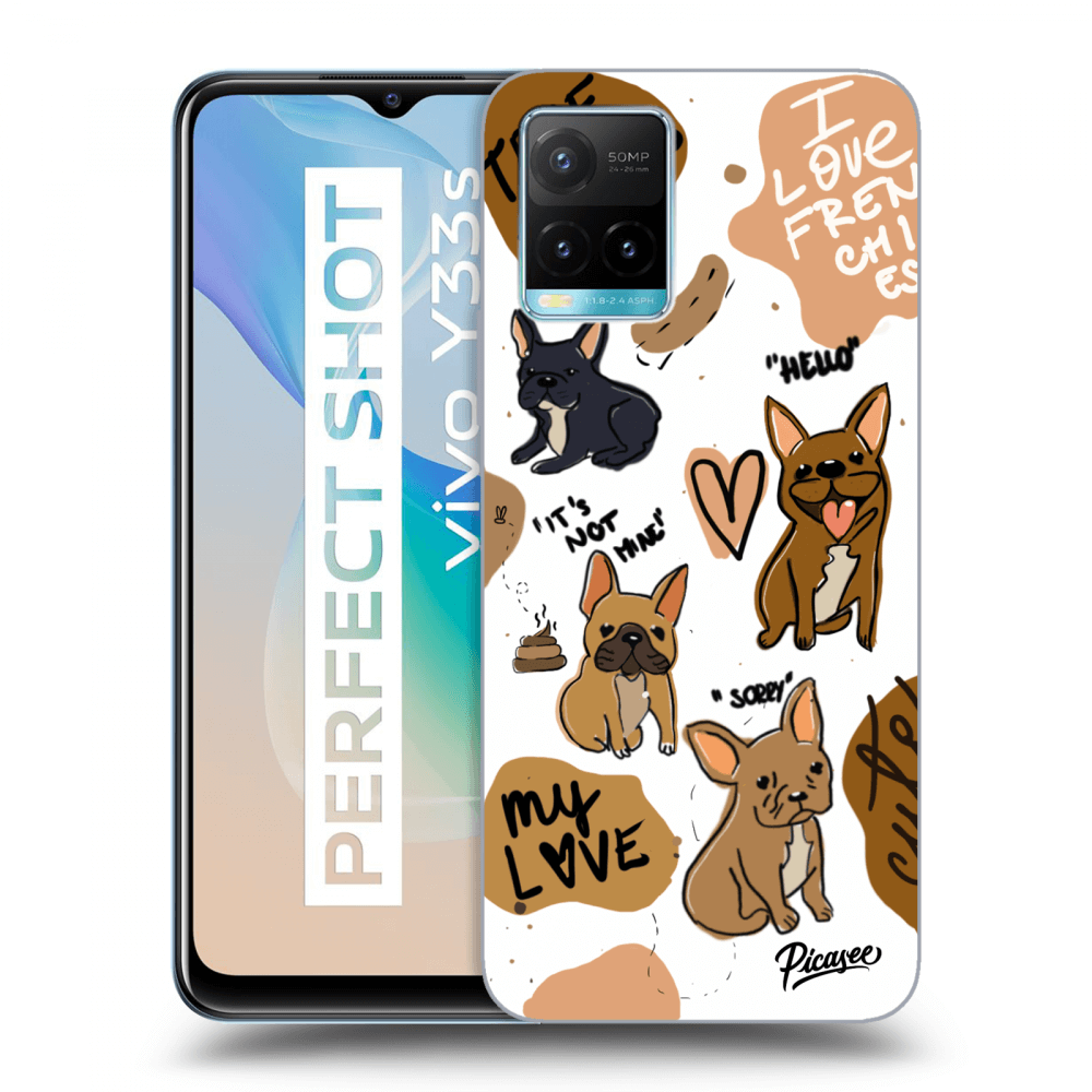 Picasee ULTIMATE CASE za Vivo Y33s - Frenchies