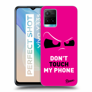 Ovitek za Vivo Y33s - Cloudy Eye - Pink