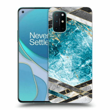 Ovitek za OnePlus 8T - Blue geometry