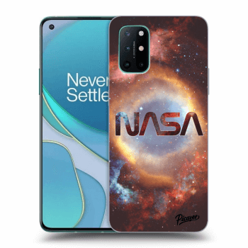 Picasee silikonski črni ovitek za OnePlus 8T - Nebula