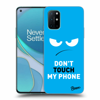 Ovitek za OnePlus 8T - Angry Eyes - Blue