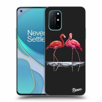 Ovitek za OnePlus 8T - Flamingos couple