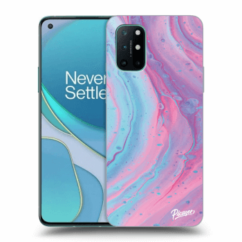 Ovitek za OnePlus 8T - Pink liquid