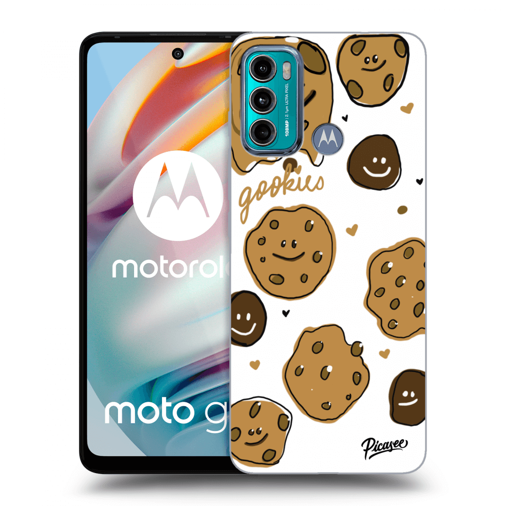 Picasee silikonski črni ovitek za Motorola Moto G60 - Gookies
