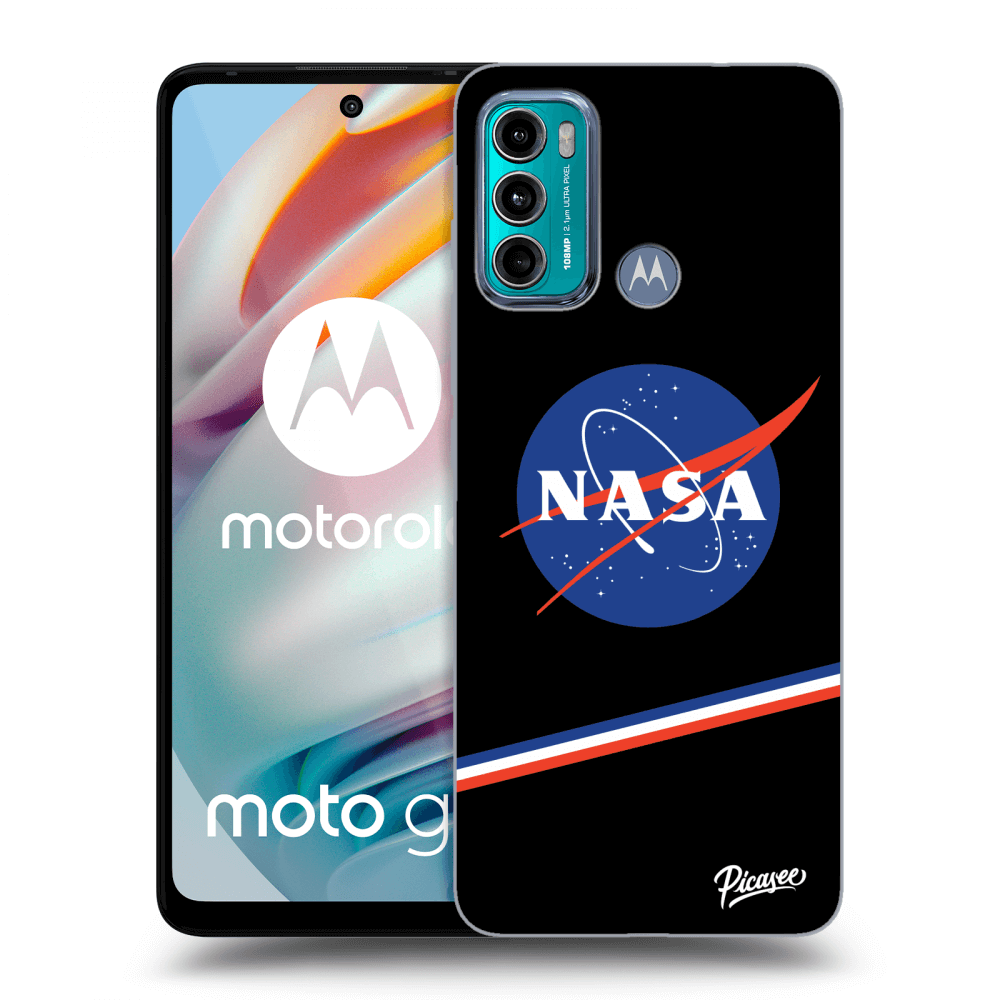 Picasee silikonski prozorni ovitek za Motorola Moto G60 - NASA Original