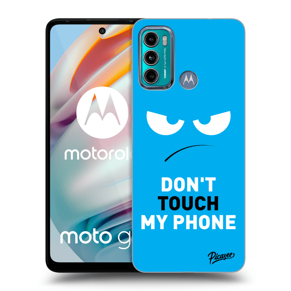 Picasee ULTIMATE CASE za Motorola Moto G60 - Angry Eyes - Blue