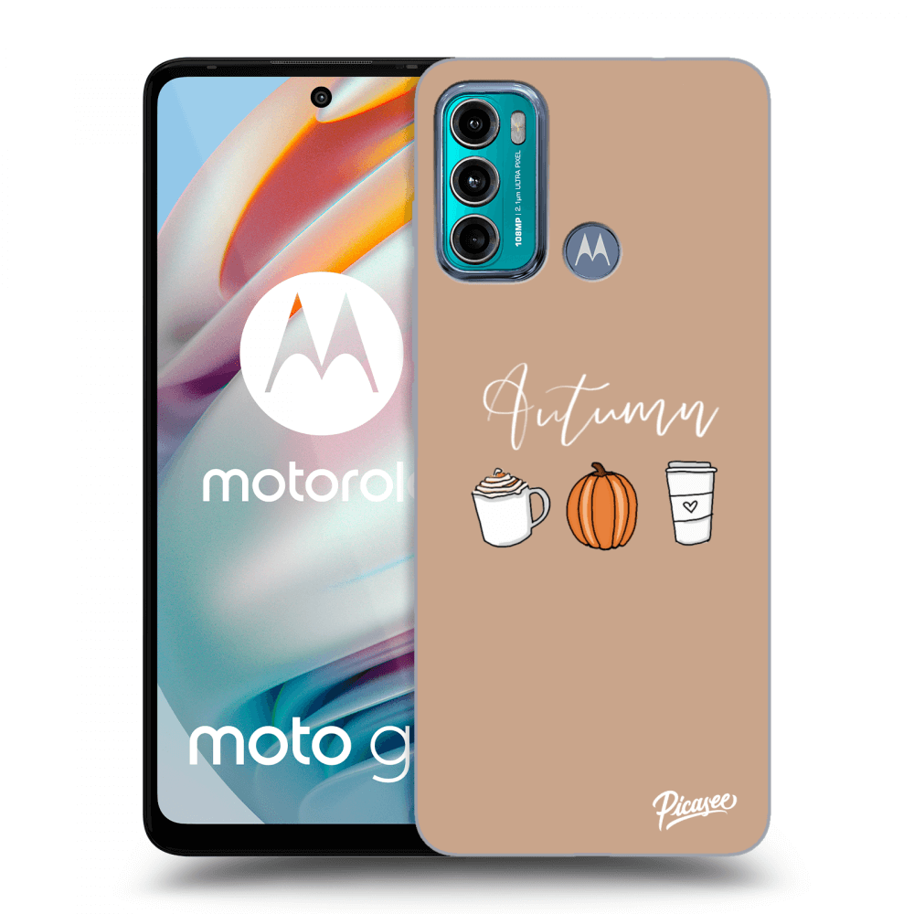 Picasee silikonski prozorni ovitek za Motorola Moto G60 - Autumn