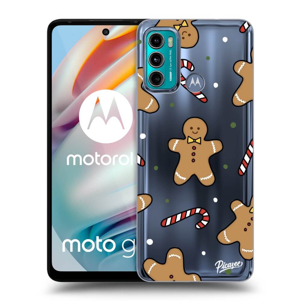 Picasee silikonski prozorni ovitek za Motorola Moto G60 - Gingerbread