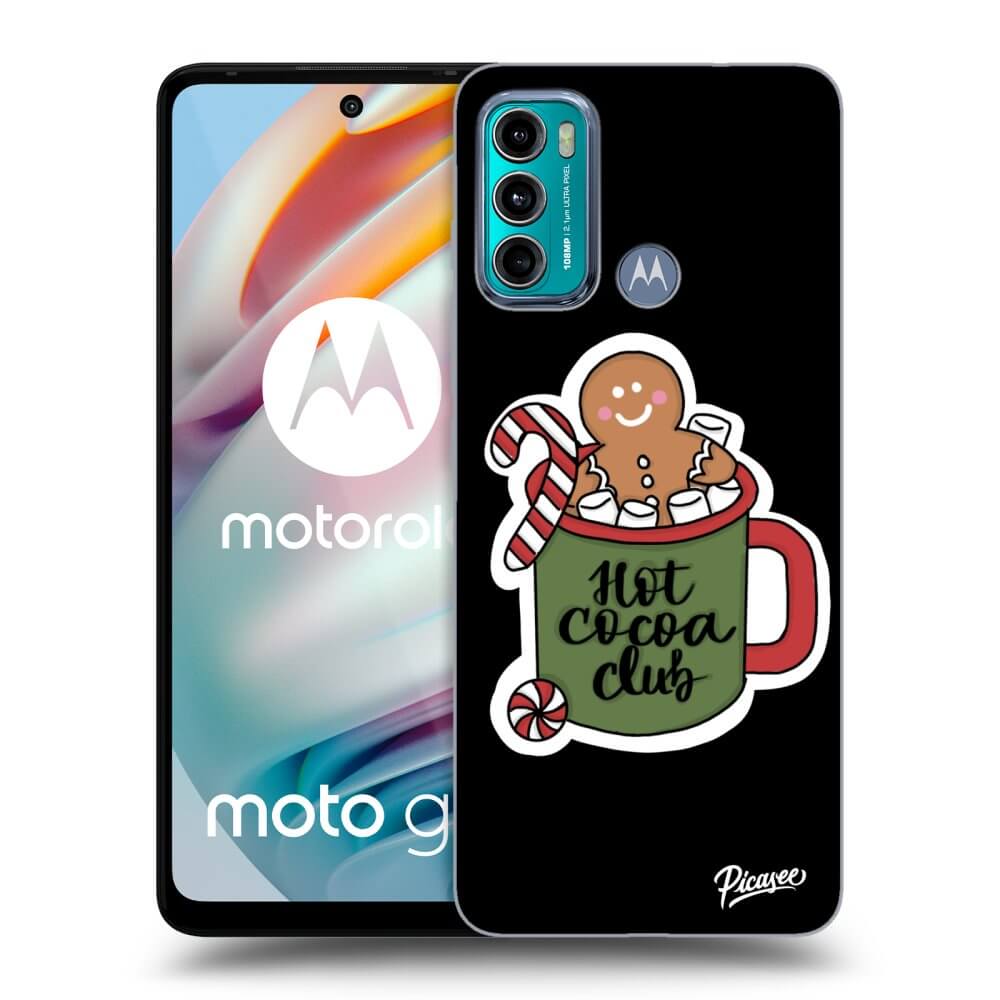 Picasee silikonski črni ovitek za Motorola Moto G60 - Hot Cocoa Club