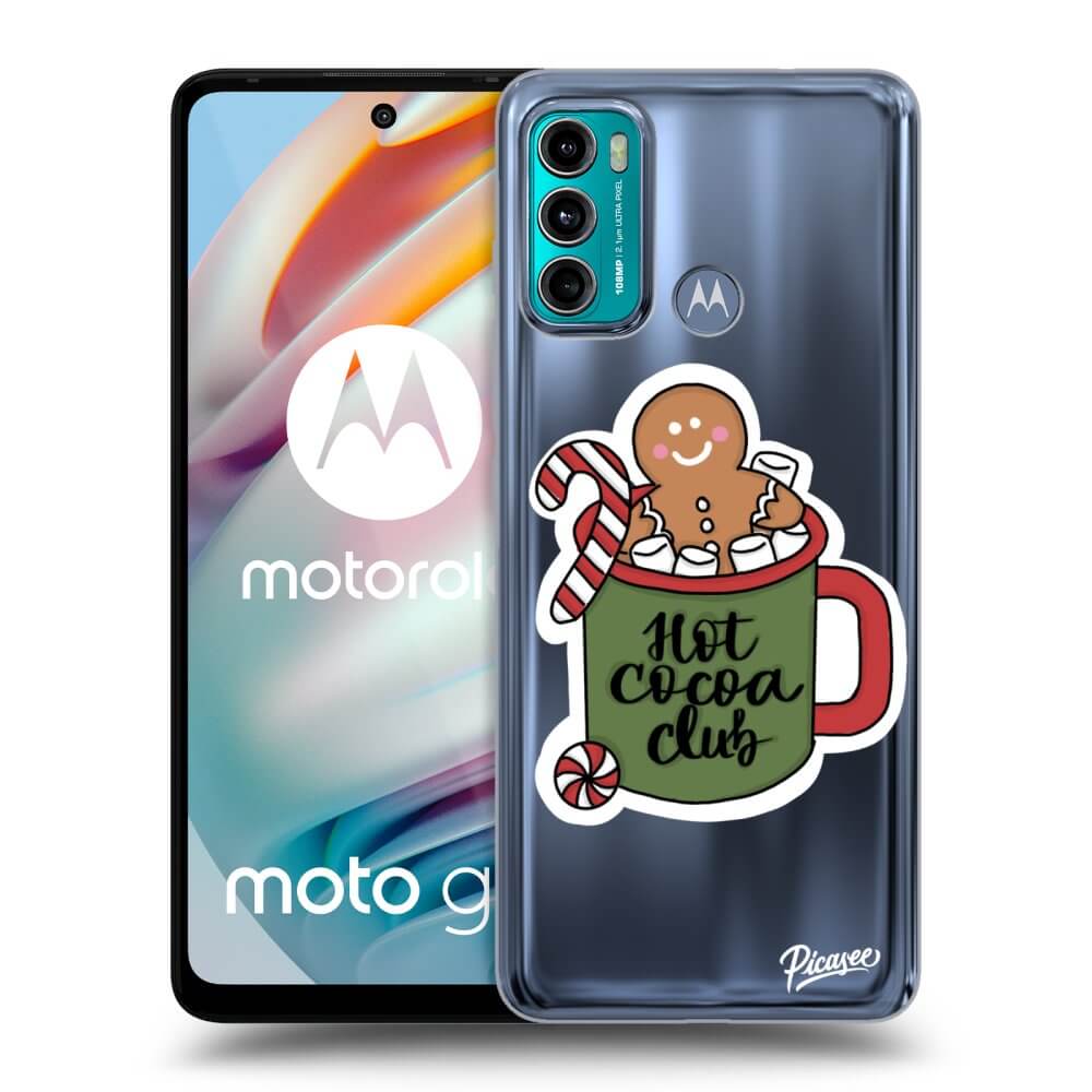 Picasee silikonski prozorni ovitek za Motorola Moto G60 - Hot Cocoa Club