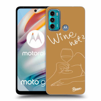 Ovitek za Motorola Moto G60 - Wine not