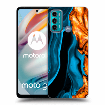 Ovitek za Motorola Moto G60 - Gold blue