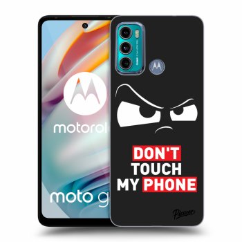 Picasee silikonski črni ovitek za Motorola Moto G60 - Cloudy Eye - Transparent