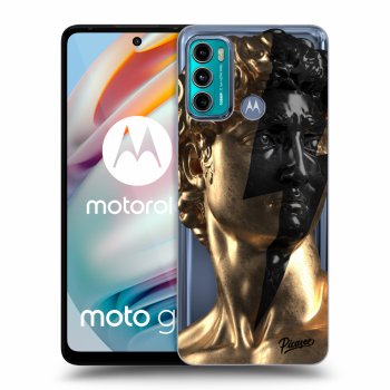 Picasee silikonski prozorni ovitek za Motorola Moto G60 - Wildfire - Gold