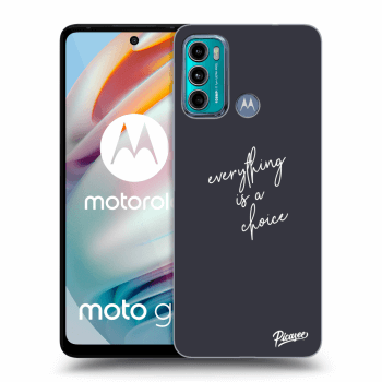 Ovitek za Motorola Moto G60 - Everything is a choice