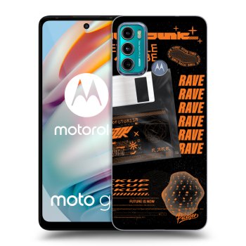 Picasee silikonski črni ovitek za Motorola Moto G60 - RAVE