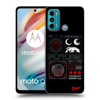 Picasee silikonski prozorni ovitek za Motorola Moto G60 - WAVES