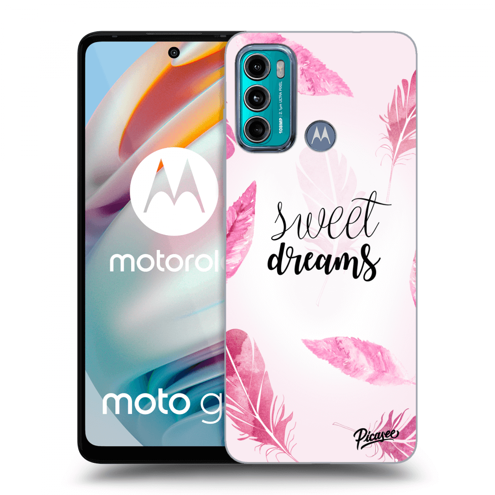 Picasee silikonski prozorni ovitek za Motorola Moto G60 - Sweet dreams