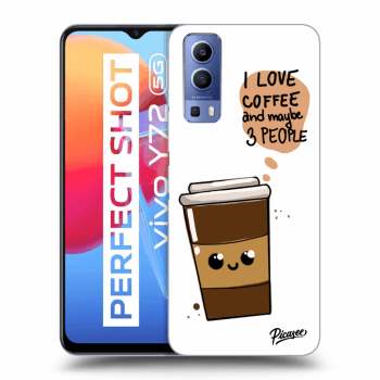 Ovitek za Vivo Y72 5G - Cute coffee