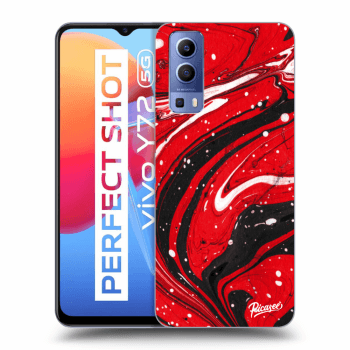 Ovitek za Vivo Y72 5G - Red black