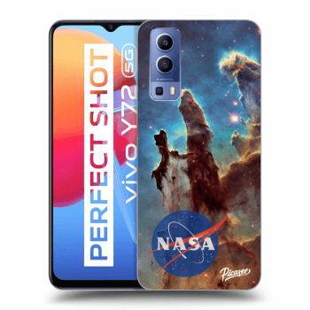 Picasee silikonski prozorni ovitek za Vivo Y72 5G - Eagle Nebula