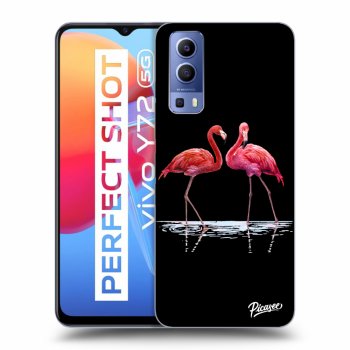 Picasee ULTIMATE CASE za Vivo Y72 5G - Flamingos couple