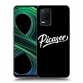 Ovitek za Realme 8 5G - Picasee - old logo - white